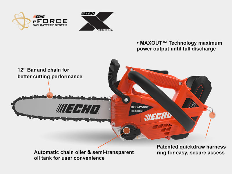 Echo DCS-2500T-12R1 Cordless Chainsaws